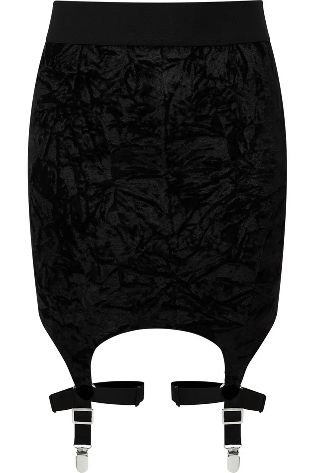 Killstar Mini Skirts Women Cassandra Velvet Mini Skirt B