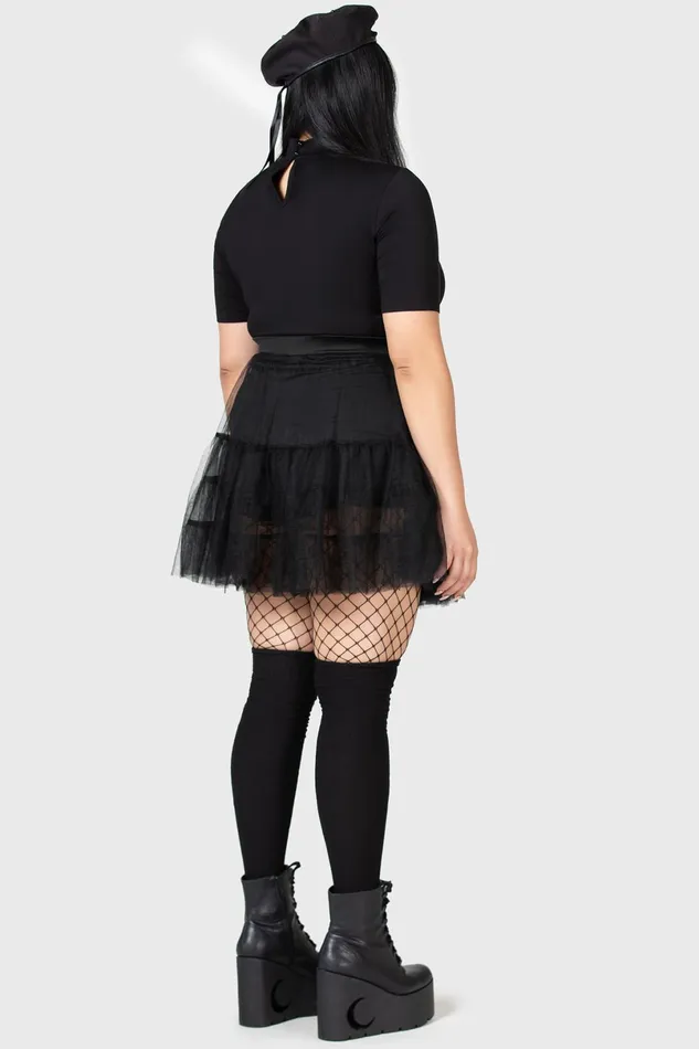 Killstar Mini Skirts Women Dance All Night Mini Skirt