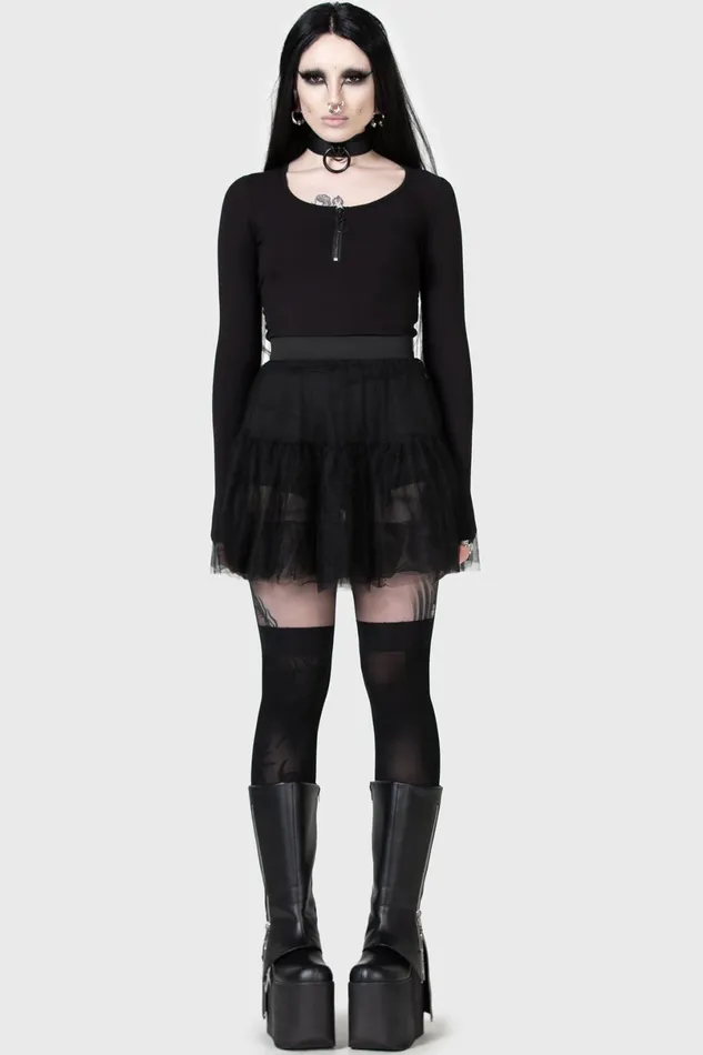 Killstar Mini Skirts Women Dance All Night Mini Skirt