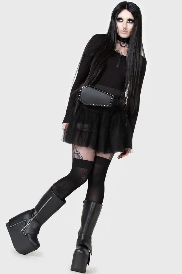 Killstar Mini Skirts Women Dance All Night Mini Skirt