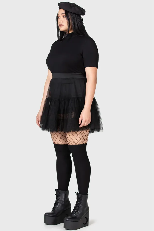 Killstar Mini Skirts Women Dance All Night Mini Skirt