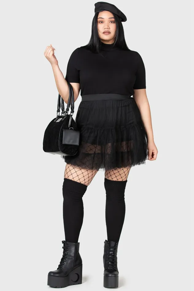Killstar Mini Skirts Women Dance All Night Mini Skirt