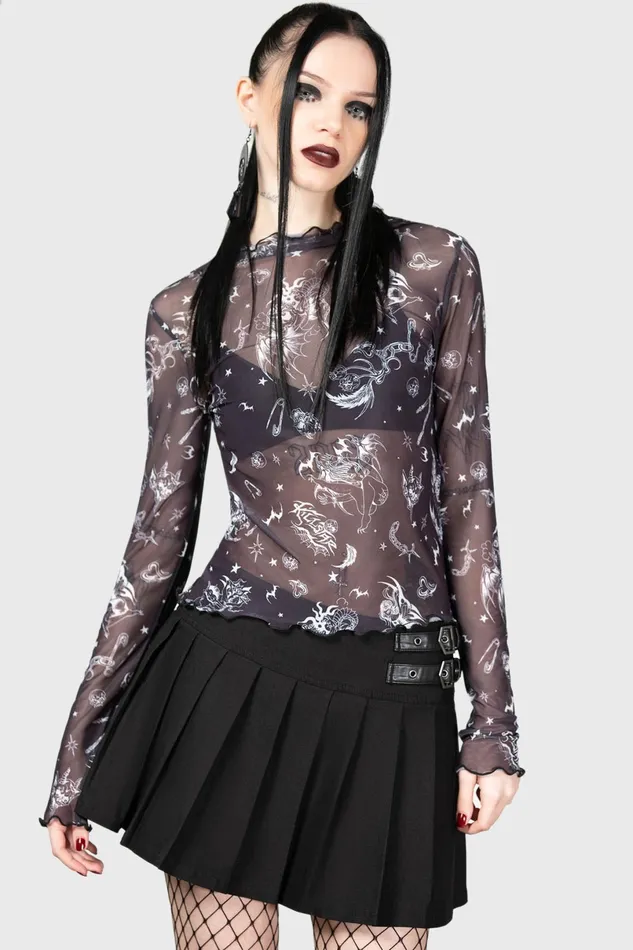 Killstar Mini Skirts Women Sheenah Skirt