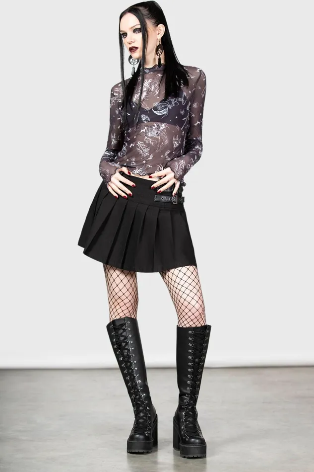 Killstar Mini Skirts Women Sheenah Skirt