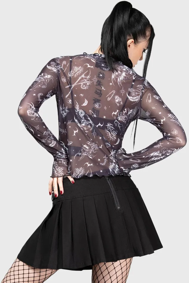Killstar Mini Skirts Women Sheenah Skirt