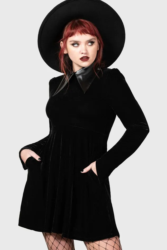 Killstar Mini Women Cathedral II Skater Dress B