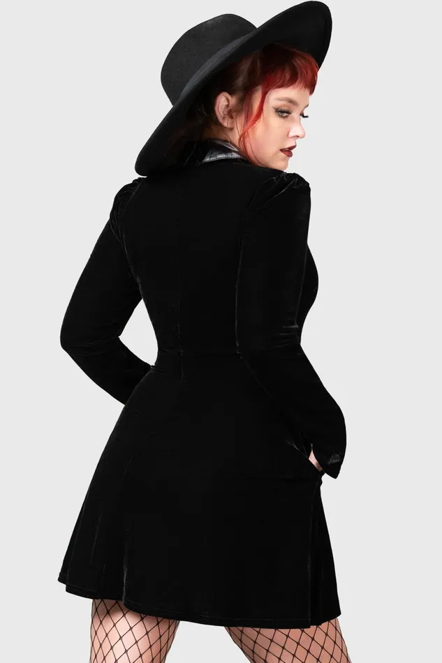 Killstar Mini Women Cathedral II Skater Dress B