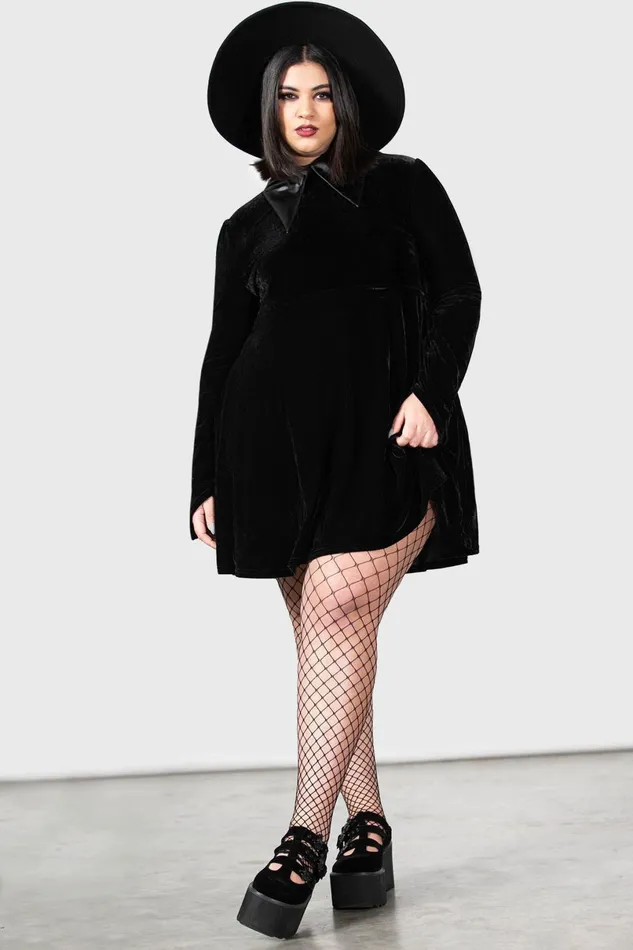 Killstar Mini Women Cathedral II Skater Dress B