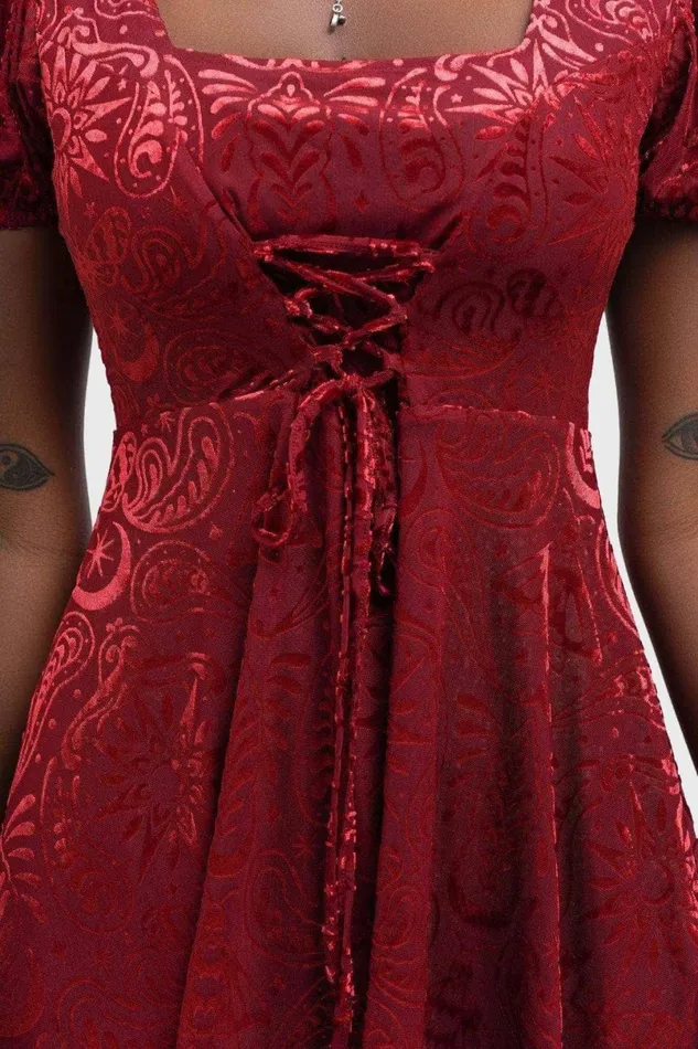 Killstar Mini Women Lepidoptera Skater Dress