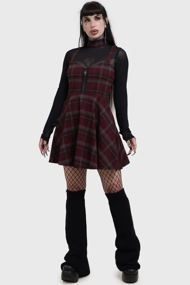 Killstar Mini Women Sable Riot Dress