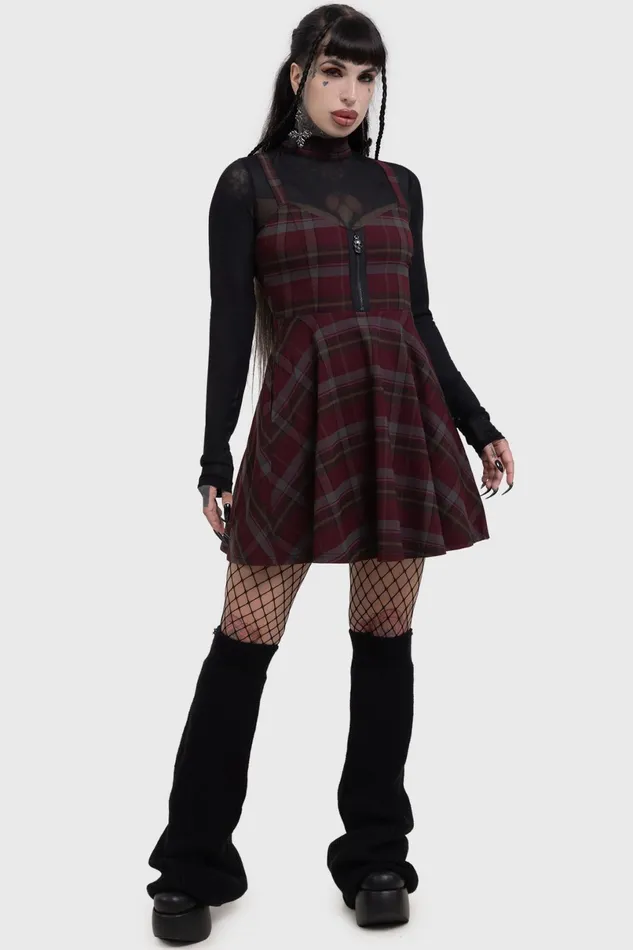 Killstar Mini Women Sable Riot Dress