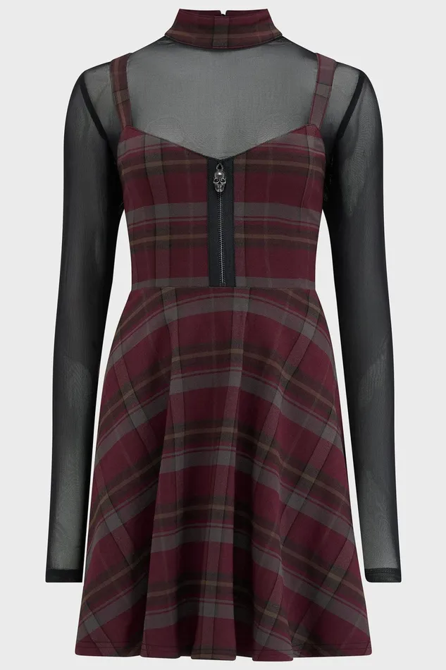 Killstar Mini Women Sable Riot Dress
