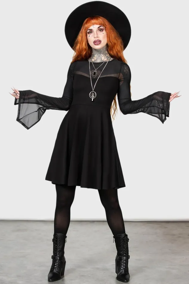 Killstar Mini Women Struck By Night Dress