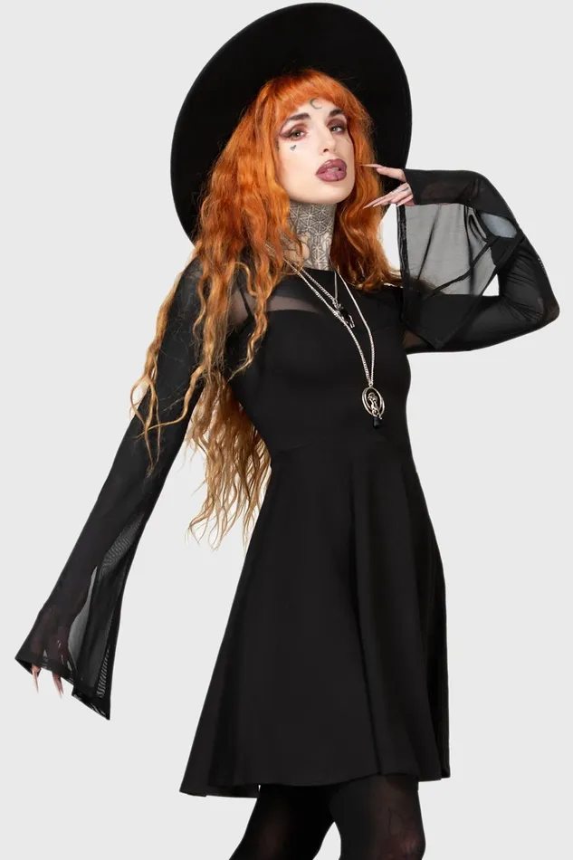 Killstar Mini Women Struck By Night Dress