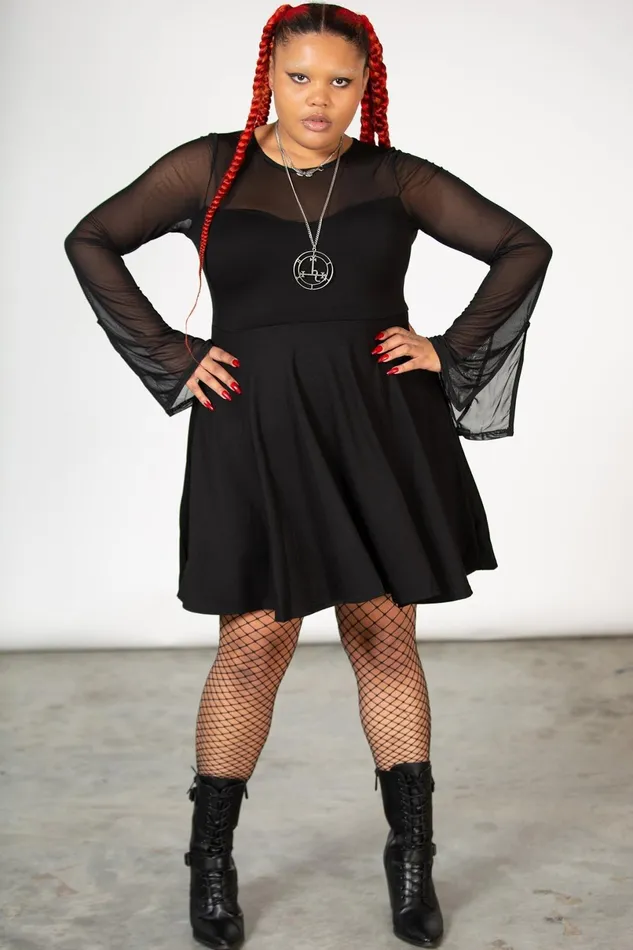 Killstar Mini Women Struck By Night Dress