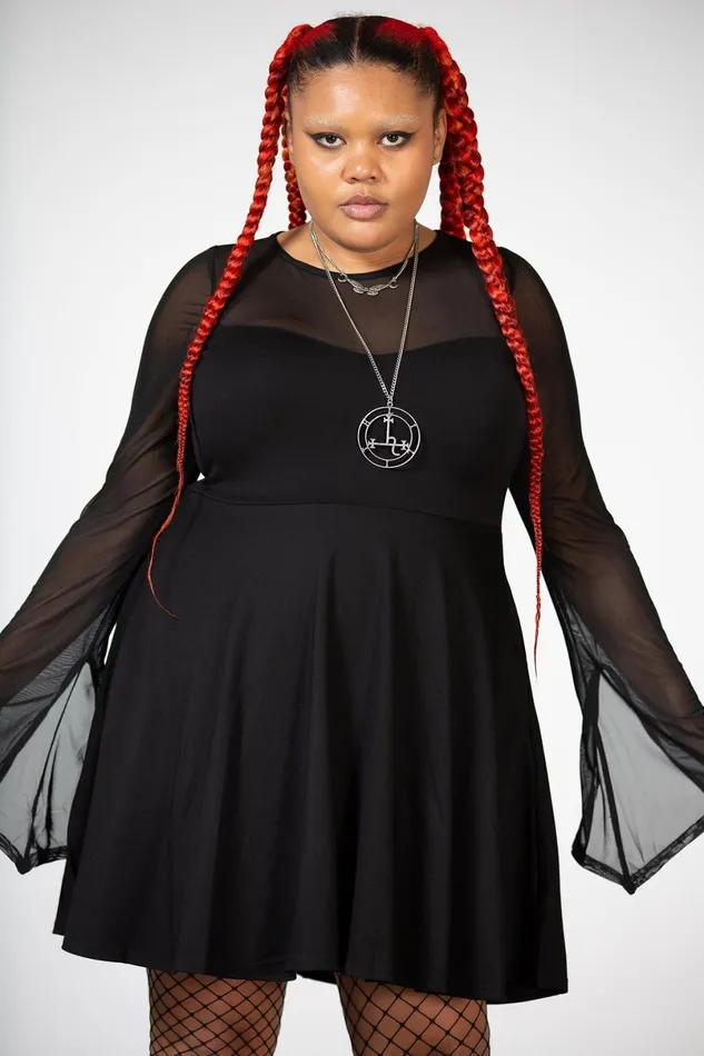 Killstar Mini Women Struck By Night Dress