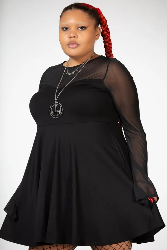Killstar Mini Women Struck By Night Dress