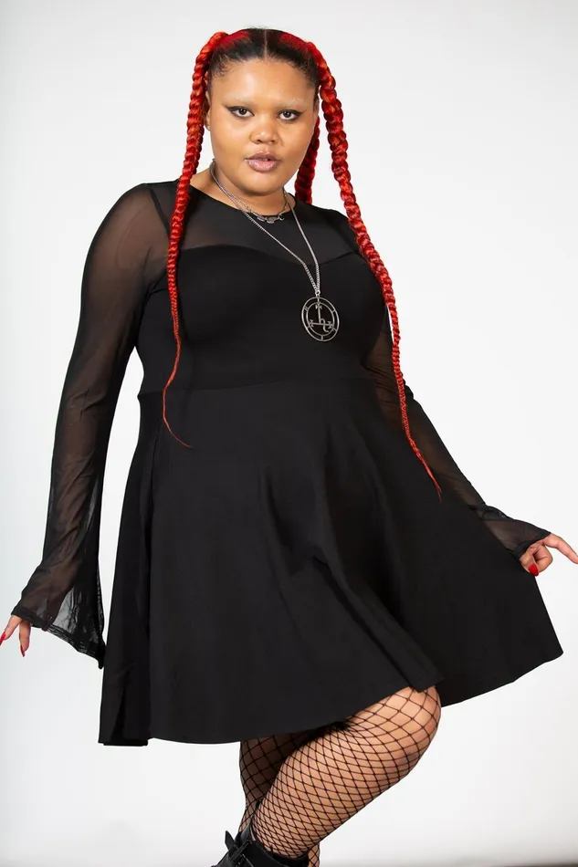 Killstar Mini Women Struck By Night Dress