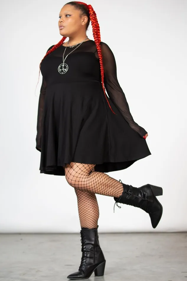 Killstar Mini Women Struck By Night Dress