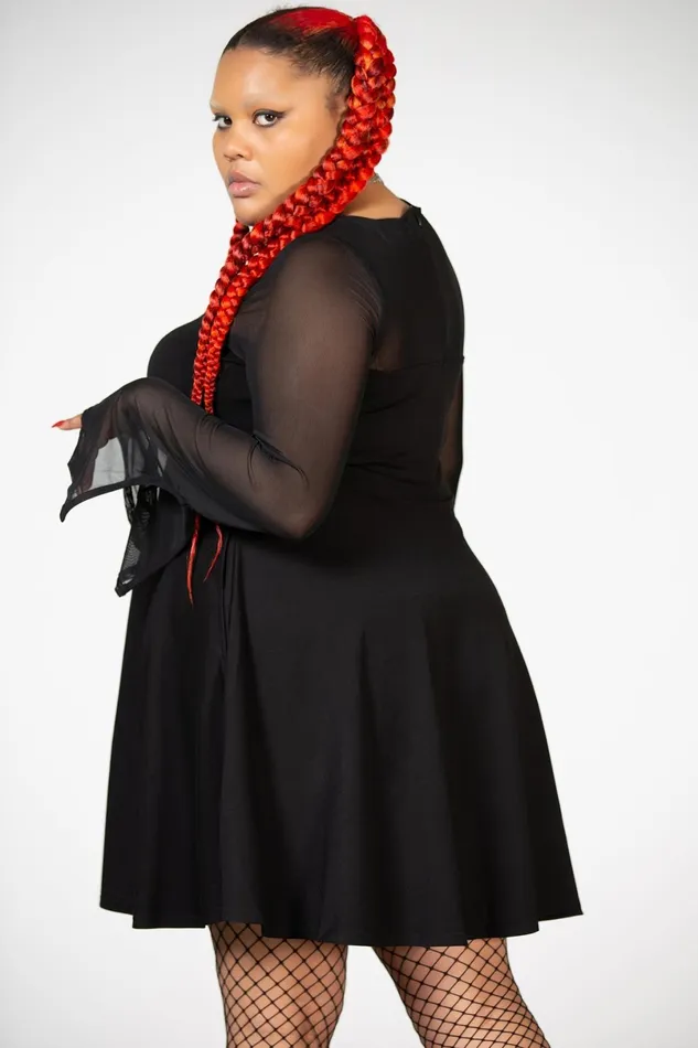 Killstar Mini Women Struck By Night Dress