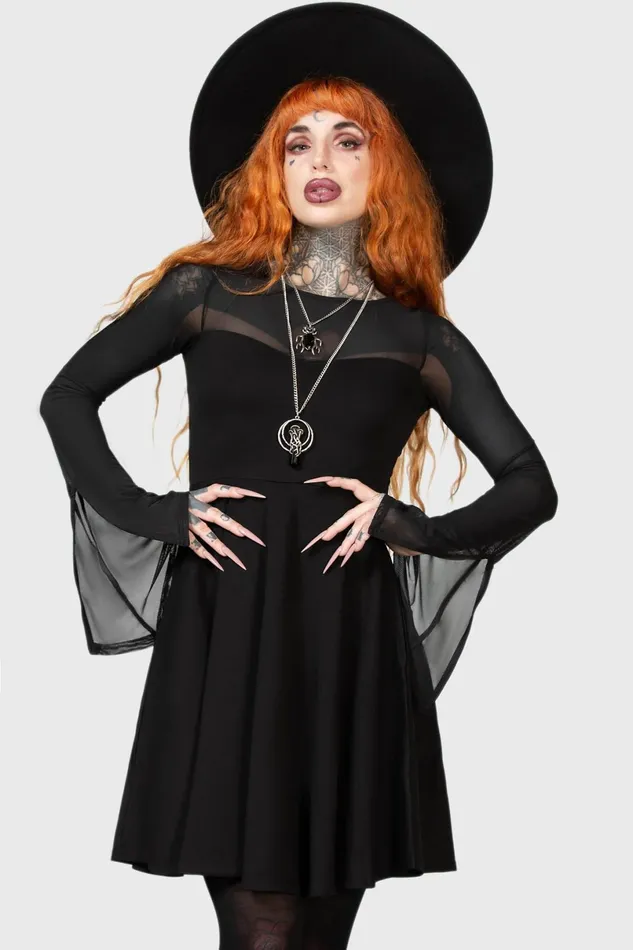 Killstar Mini Women Struck By Night Dress