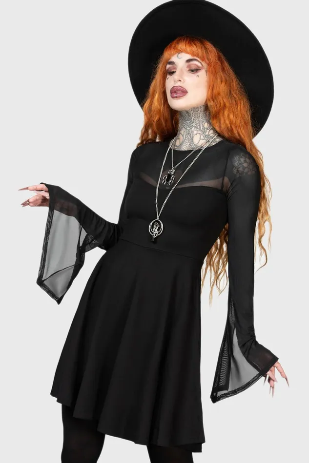 Killstar Mini Women Struck By Night Dress