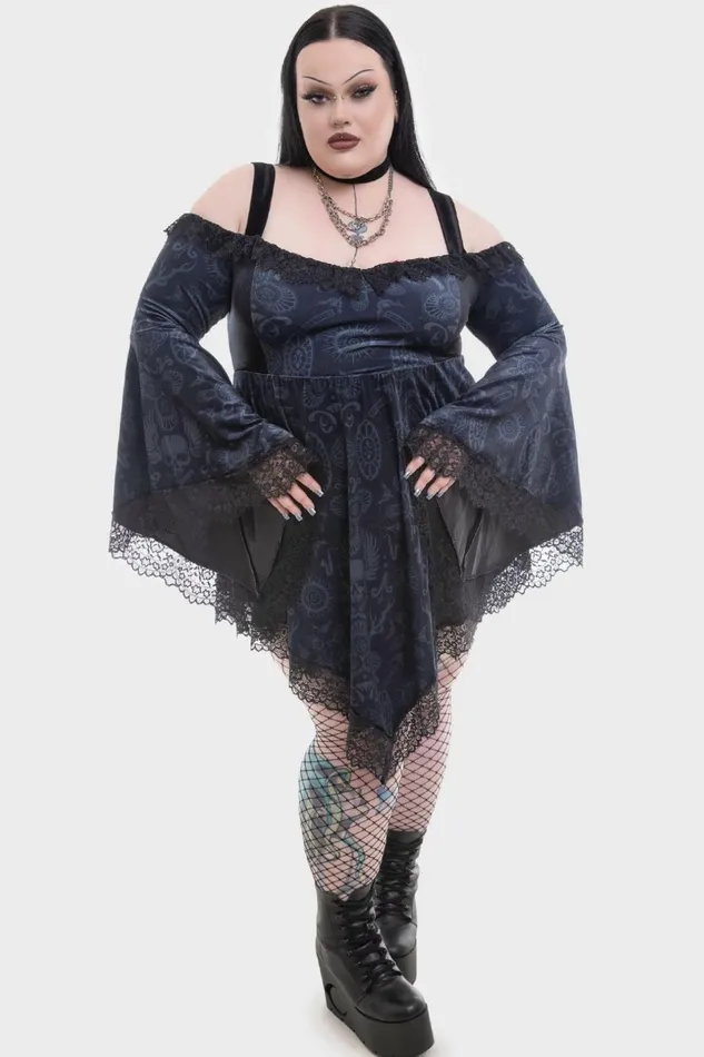 Killstar Mini Women Temptation Bardot Dress