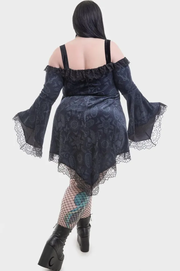 Killstar Mini Women Temptation Bardot Dress