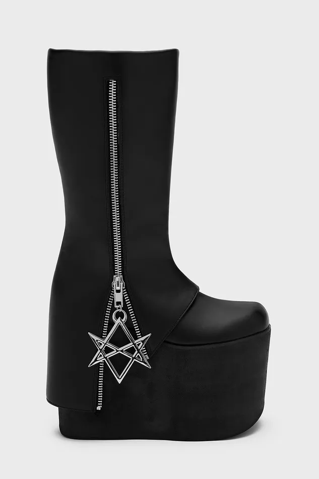 Killstar Platforms Women Hexraider Boots