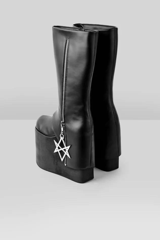 Killstar Platforms Women Hexraider Boots