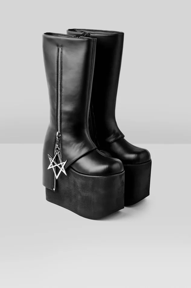 Killstar Platforms Women Hexraider Boots