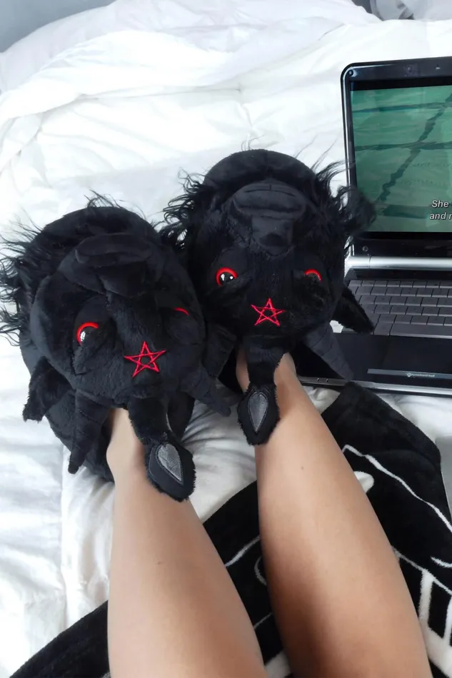 Killstar Slippers Women Dark Lord Slippers
