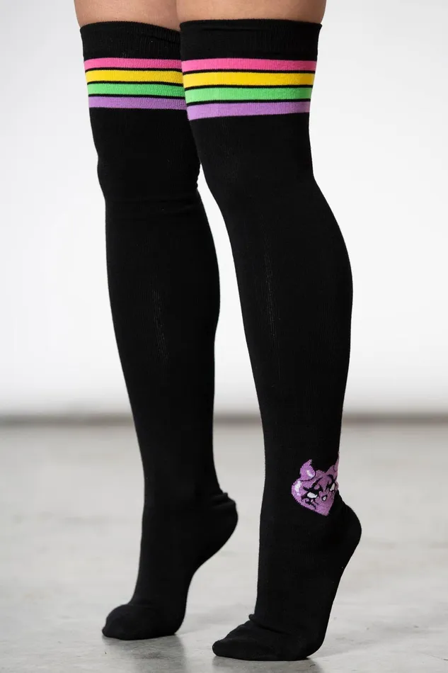 Killstar Socks and Tights Women Fantasy ThighHigh Socks