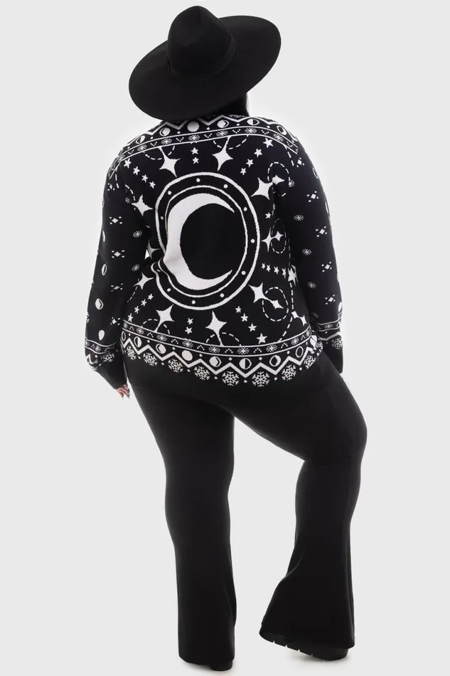 Killstar Sweaters Women Cosmic Hallowmas Sweater