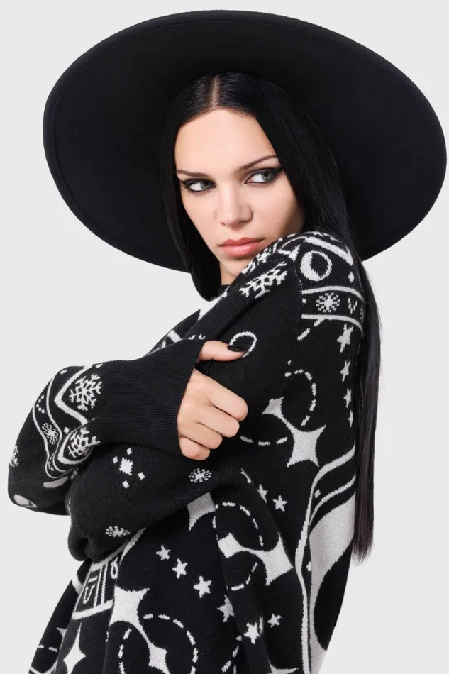 Killstar Sweaters Women Cosmic Hallowmas Sweater