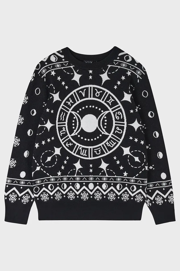 Killstar Sweaters Women Cosmic Hallowmas Sweater
