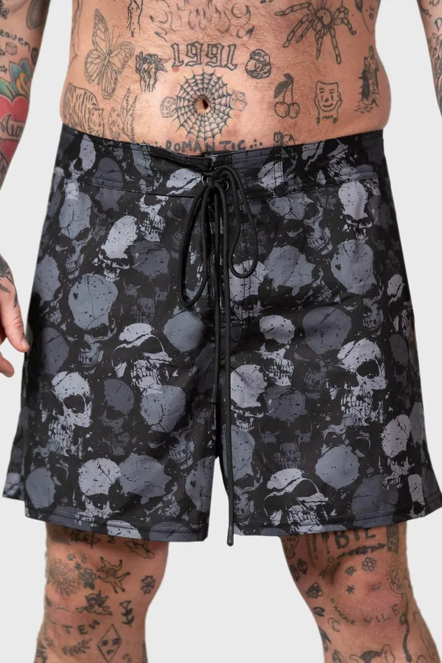 Killstar Swim Women Sepulture Swim Shorts