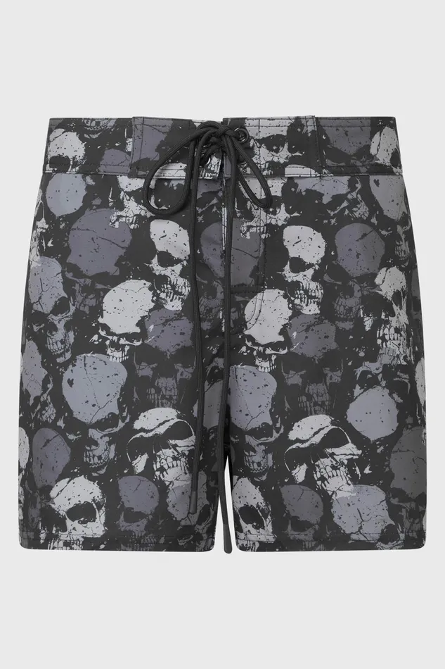 Killstar Swim Women Sepulture Swim Shorts