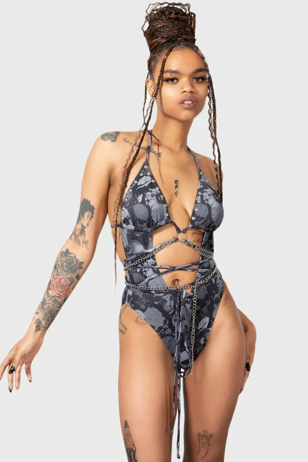 Killstar Swim Women Shipwreck Swimsuit