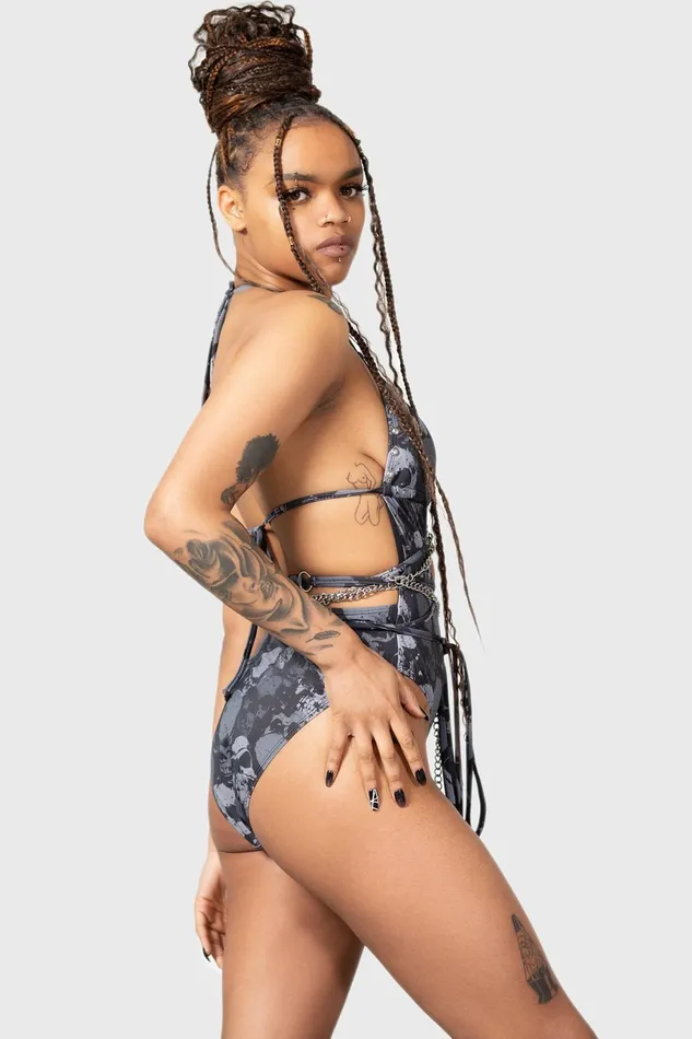 Killstar Swim Women Shipwreck Swimsuit