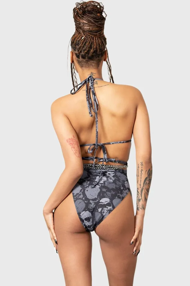 Killstar Swim Women Shipwreck Swimsuit