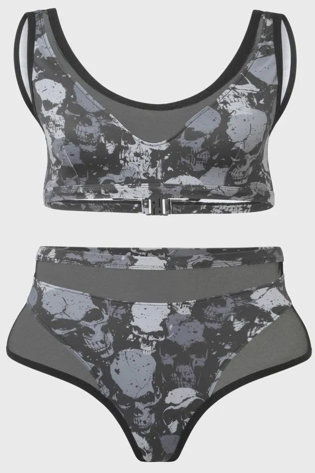 Killstar Swim Women Tomb Lagoon Bikini