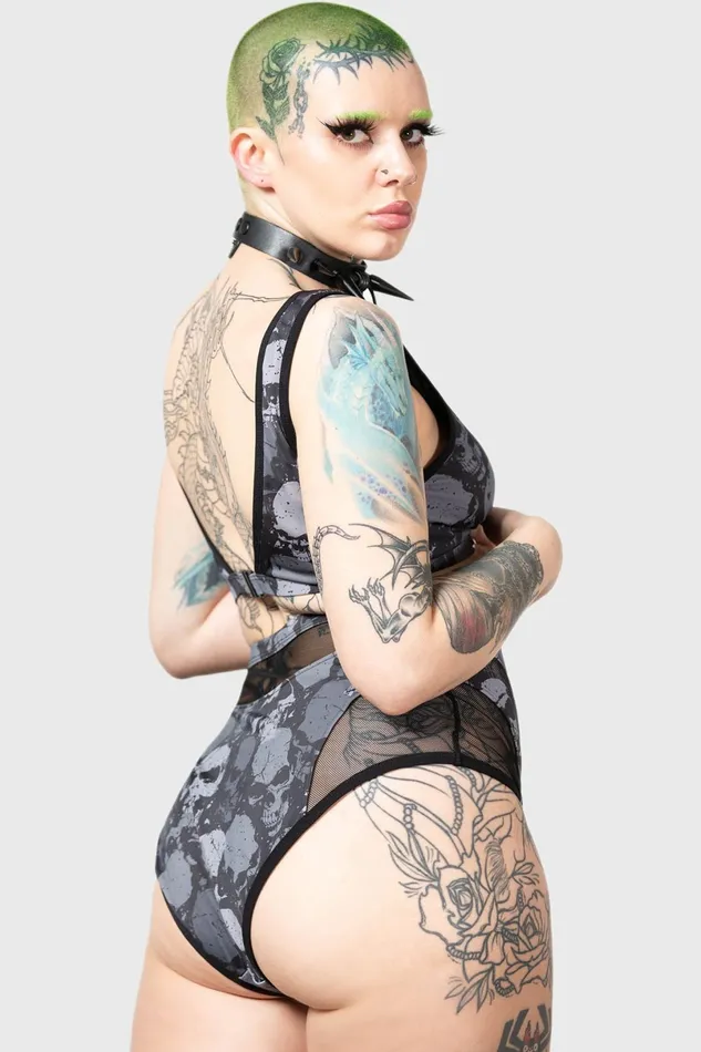 Killstar Swim Women Tomb Lagoon Bikini
