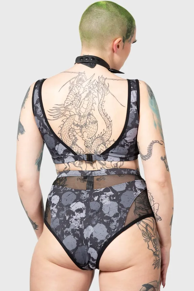 Killstar Swim Women Tomb Lagoon Bikini