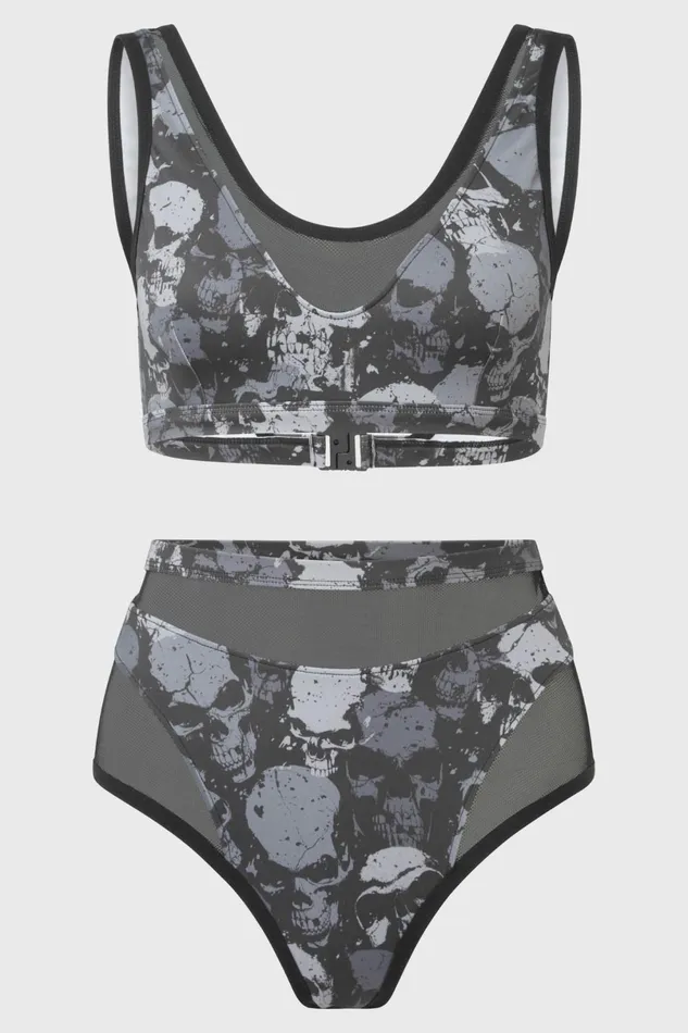Killstar Swim Women Tomb Lagoon Bikini