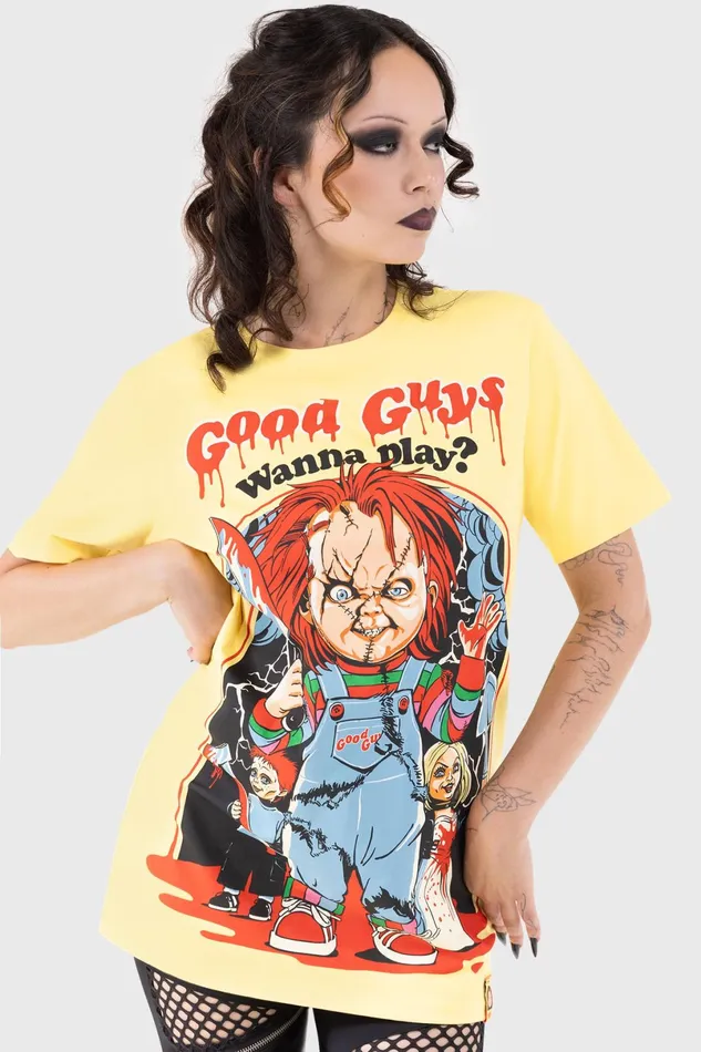 Killstar TShirts and Vests Men Play Pals Toys TShirt