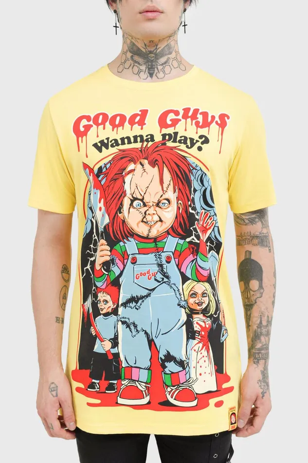 Killstar TShirts and Vests Men Play Pals Toys TShirt
