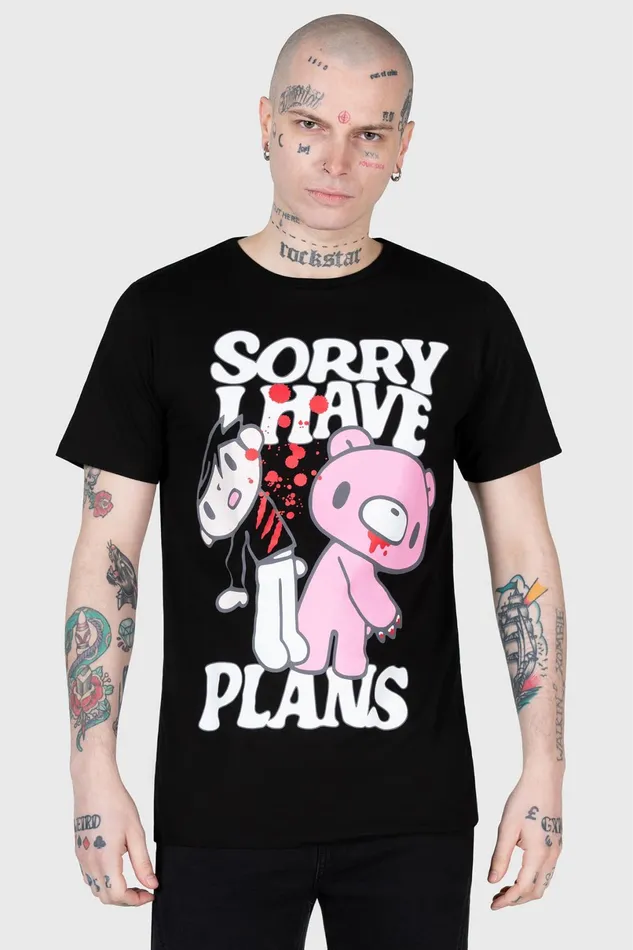 Killstar TShirts and Vests Women I Have Plans TShirt