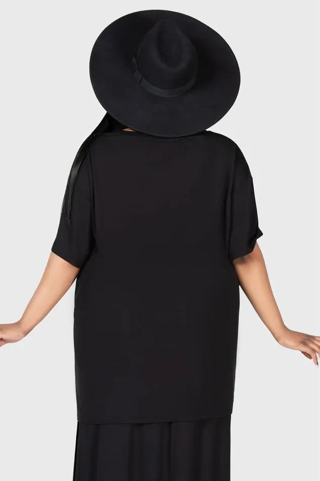 Killstar TShirts and Vests Women Madame Misfortune Relaxed Top