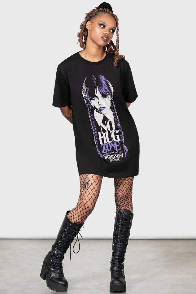Killstar TShirts and Vests Women Ray Of Jet Black TShirt